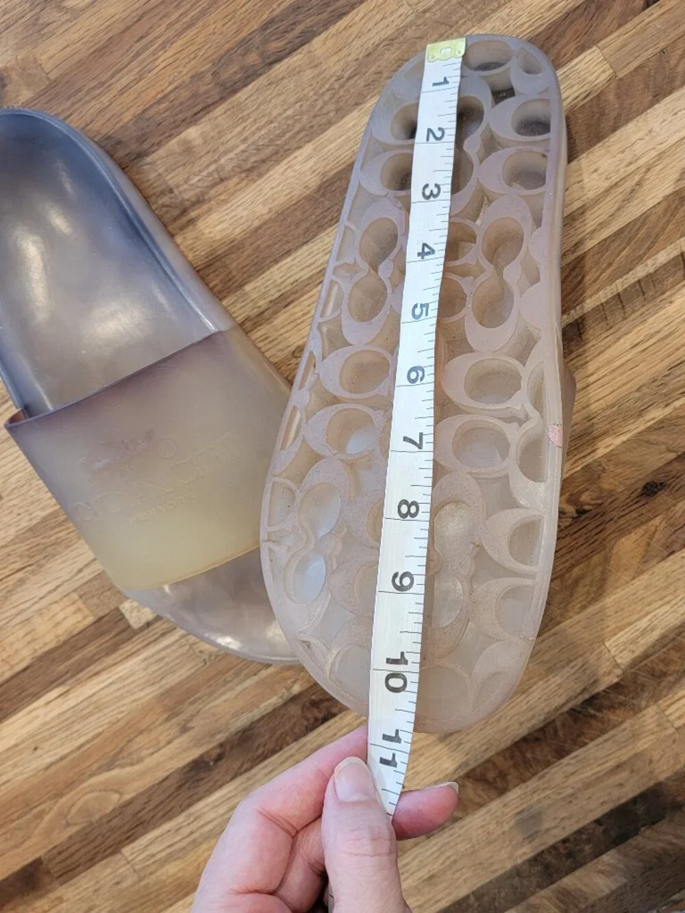 Coach Ulyssa Slide, soft Jelly Slide/Slip On Shoes
